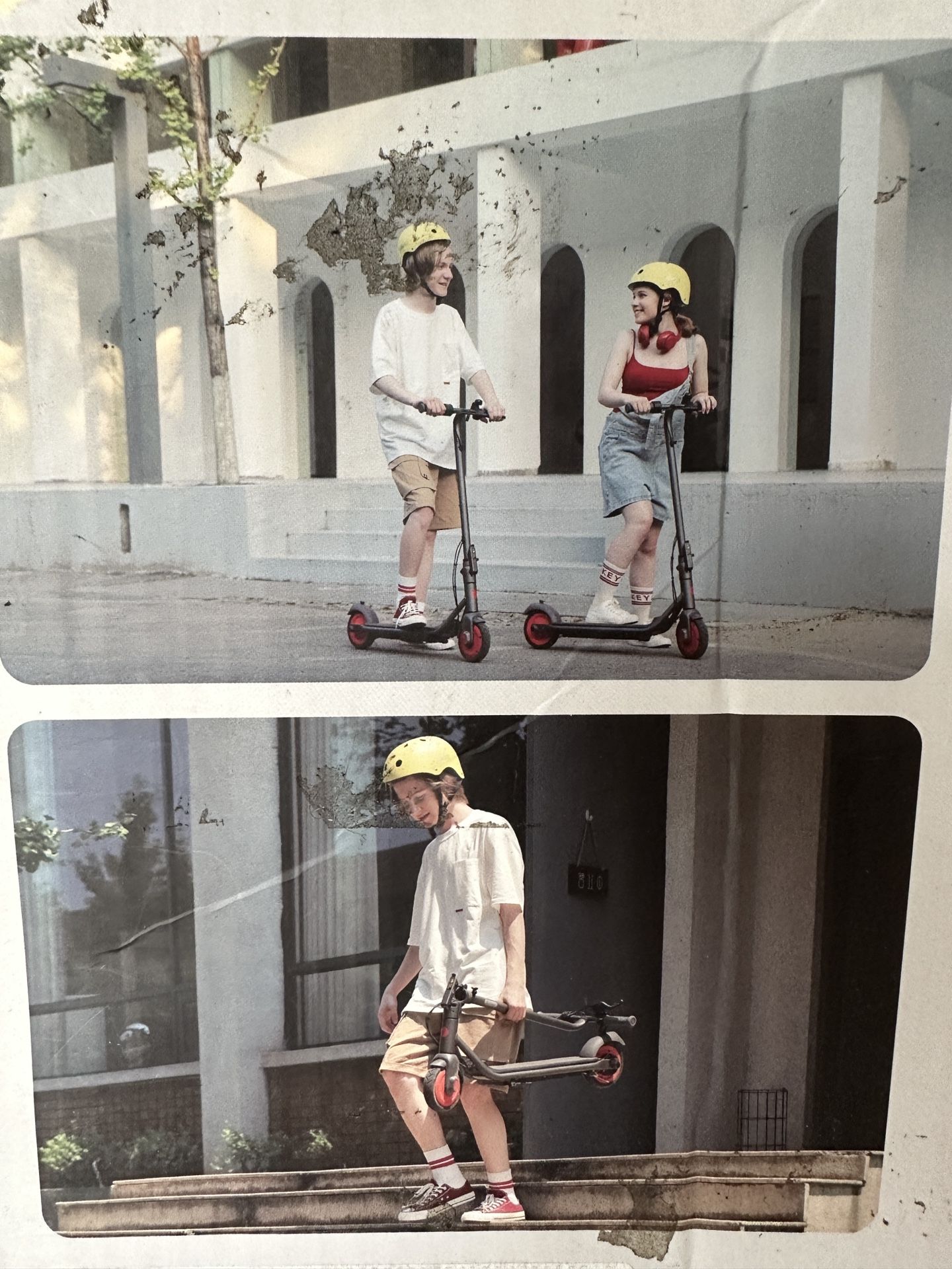 Segway Ninebot Zing C20 Kids Electric Kick Scooter - Gray -