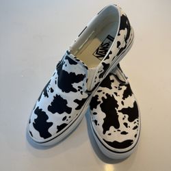 Custom Vans Cow Print Size 8.5M/10W
