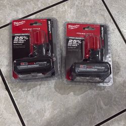 Milwaukee M12 5.0 High Output Battery 