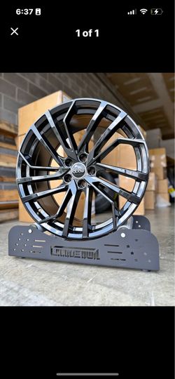 🔥20x9 AUDI WHEELS GLOSS BLK RIMS + NEW TIRES A3 A4 A5 Q3 Q5 IN STOCK!