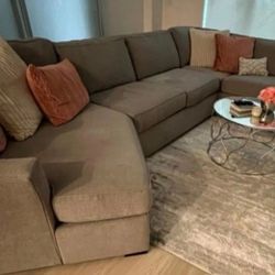 Living Spaces Sectional 