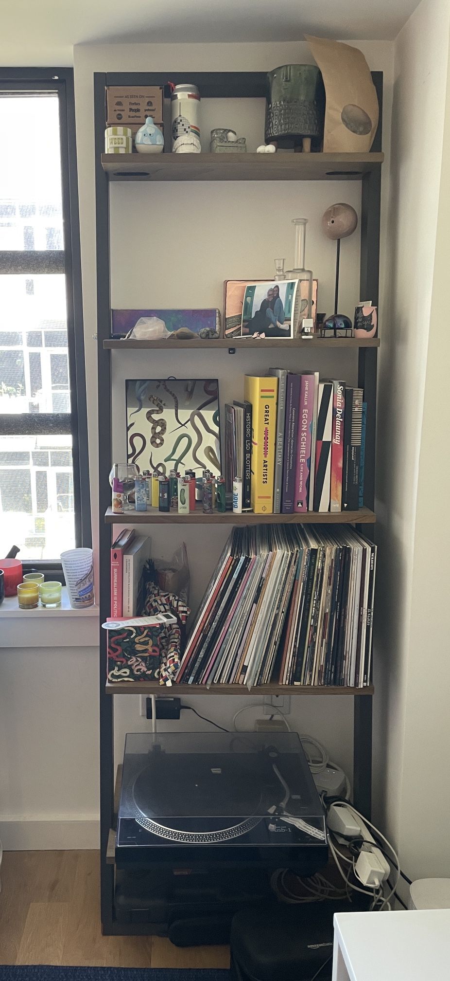 West Elm Leaning Bookshelf *NEW LOW PRICE*