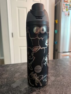 Custom Laser-Etched Pokemon Water Bottle