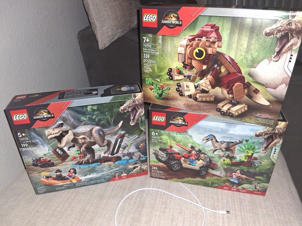 $60.00 ONLY!!! FOR ALL 3 LEGO SETS BRAND NEW!!