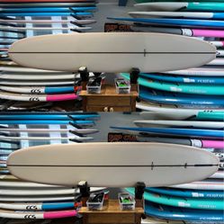 9’4” Guillotine Log Surfboard by The Skeleton Crew, VB local