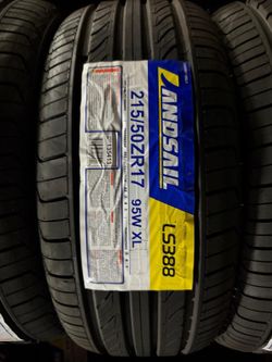 215 50 17 Landsail Set of NEW Tires