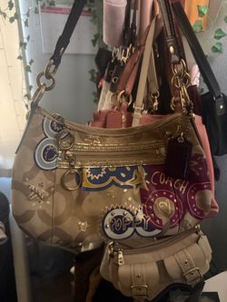 Coach poppy purse
