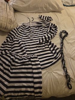 Lg Jail bird Male costume