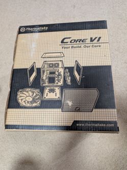 NEW IN BOX Thermaltake Core V1 Mini-ITX Cube PC Case (CA-1B8-00S1WN-00)
