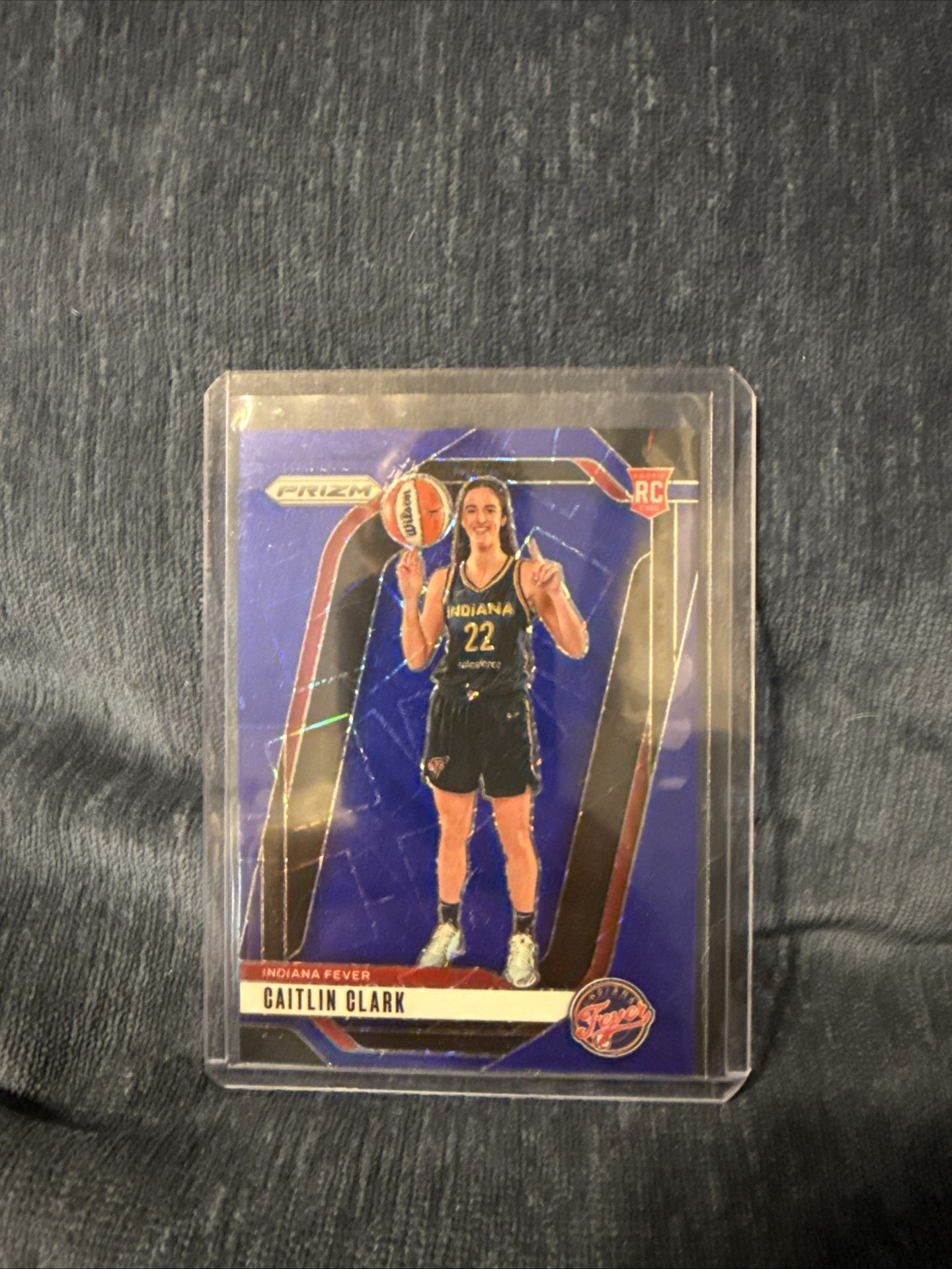 Caitlin Clark Blue Velocity Prizm RC