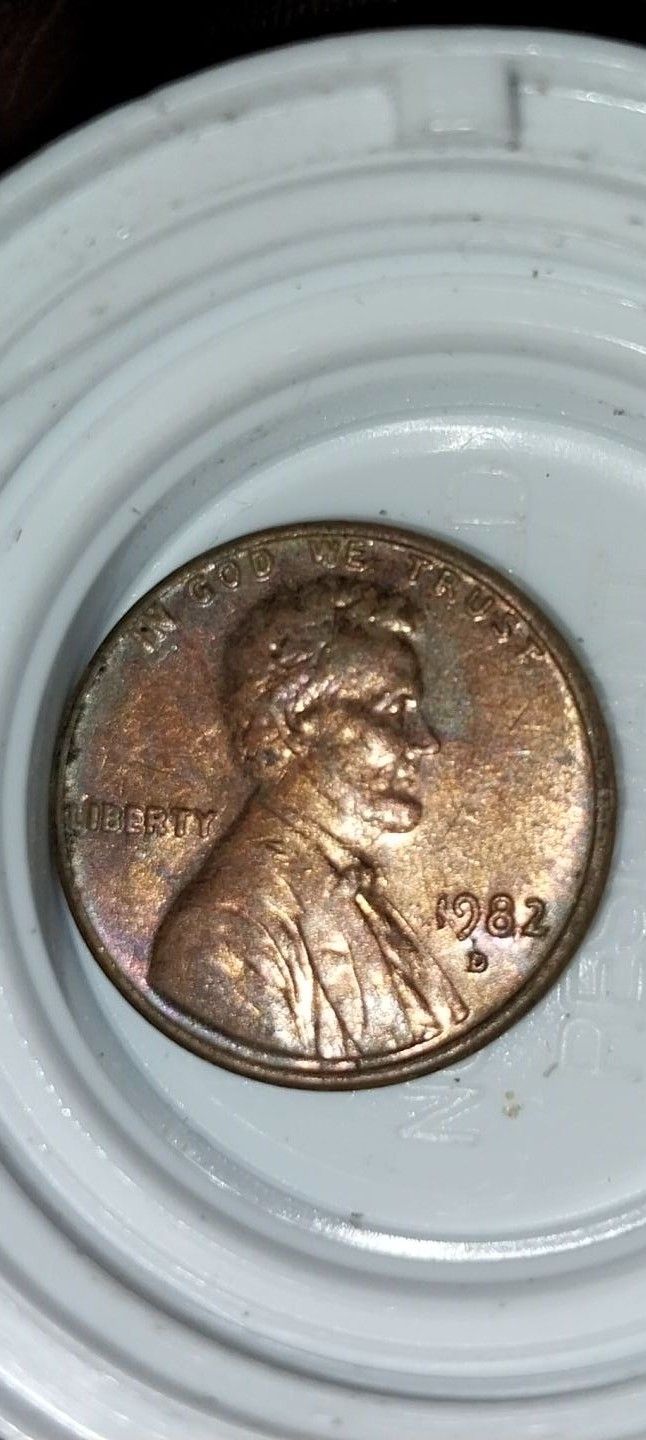 1982 D Copper Lincoln Memorial Cent 3.1 Grams