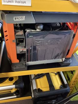 RIDGID Corded 13” Thickness Planer $400