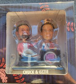 Chuck and Ozzie Chicago White Sox bobblehead