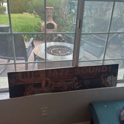 Big Jazz Sound Wall Art / Jazz Music Canvas Decor – Large