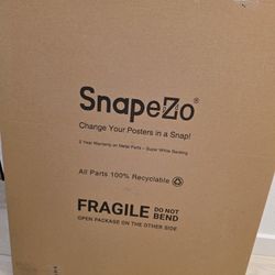 SnapeZo Silver 22x28 Snap Frame Professional Series
