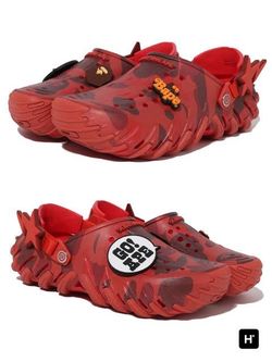 Bape x Crocs Size 11 Red
