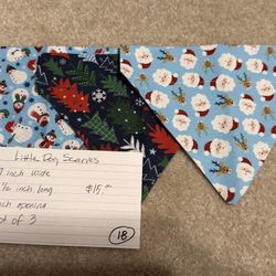 Handmade Dog Scarves
