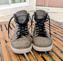 Vans Alomar High-Top Sneakers – Gray – Women's Size 10