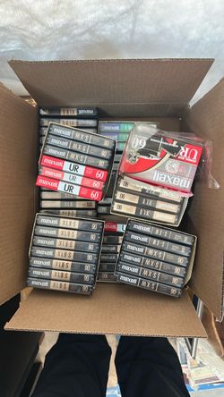 Maxwell cassette tapes 90 & 100 min