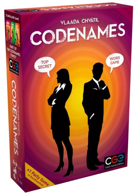 Codenames Board Game Secret Agent Deduction Game