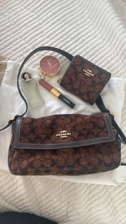 Etta small coach bag + matching wallet  (both)