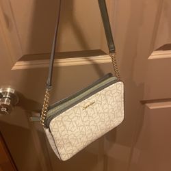 Calvin Klein Desert Taupe Crossbody Shoulder Bag