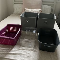 Storage Organizer Bins Boxes