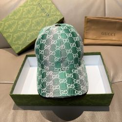 Gradient color candy double G baseball cap, suitable for both men and women