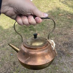 Vintage Copper tea Kettle