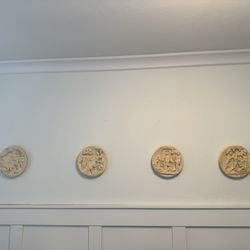 Rare Italian Collector Plates – Le Porte del Ghiberti (Set of 4)