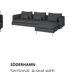IKEA Couch With Washable Covers- Price Firm 