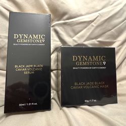 Black Caviar Mask and Serum Set Volcano Mask MSRP $ 3900
