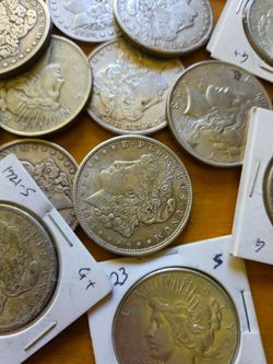 Silver dollars $59 Each