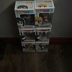6 Funko Pops (NOT ALL PRICES ARE FIRM!)