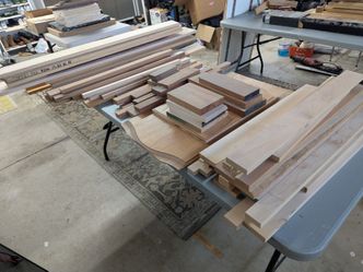 Mixed Hardwood Lumber, walnut, maple, oak