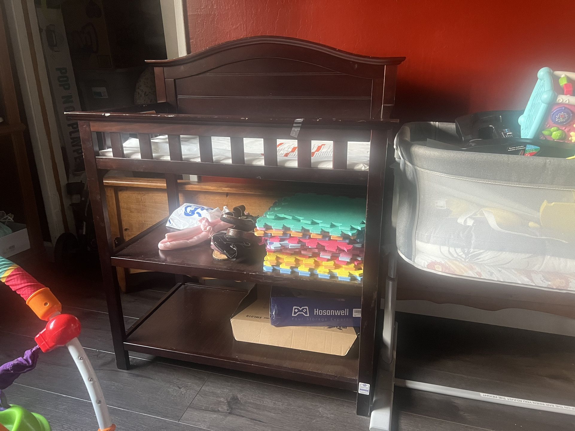 Baby Changing table & mattress