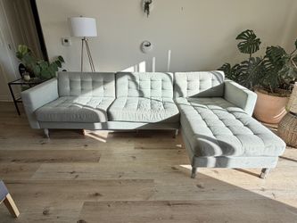IKEA Landskrona Sofa Couch with Chaise