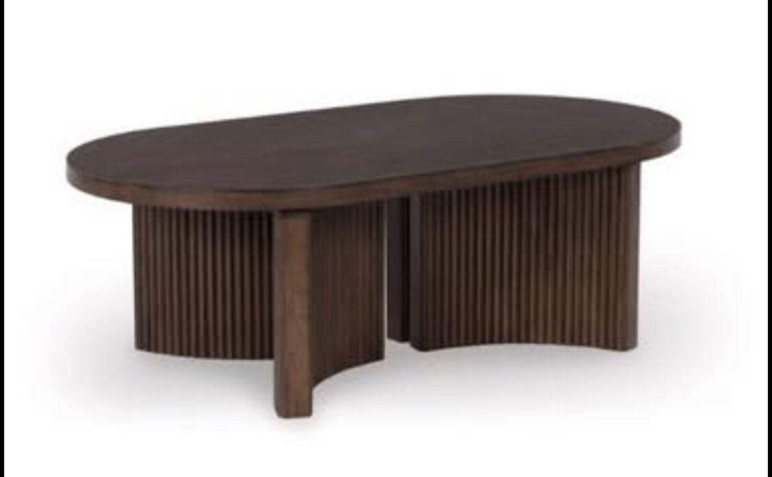 Ashley Furniture  2pcs Korestone Coffee Table & End Table New in Box