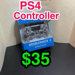 🎁 🎮 PS4 Wireless Controller • Transparent Clear • PS4 Compatible 🎮🎁 . . . . . . . . . . . . . . . . . . . . . . . . . . . . . . . . . . . . . . . 