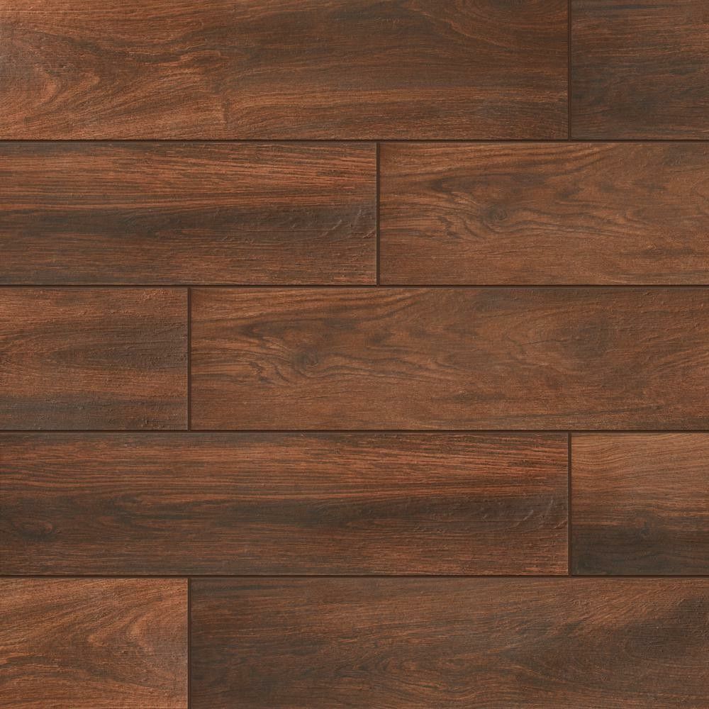 Autumn Wood 6 in. x 24 in. Porcelain Floor and Wall Tile