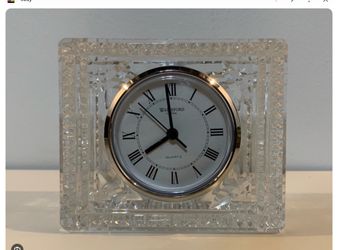 vintage water for crystal desktop clock