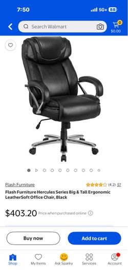 Ergonomic Leather-Soft Office Chair