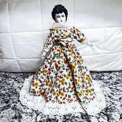 Antique- German- China Doll- Original- Collector- Gift- 