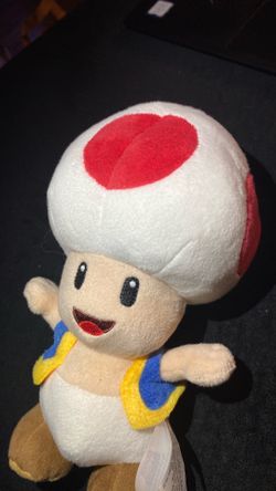 Super Mario, toad plush
