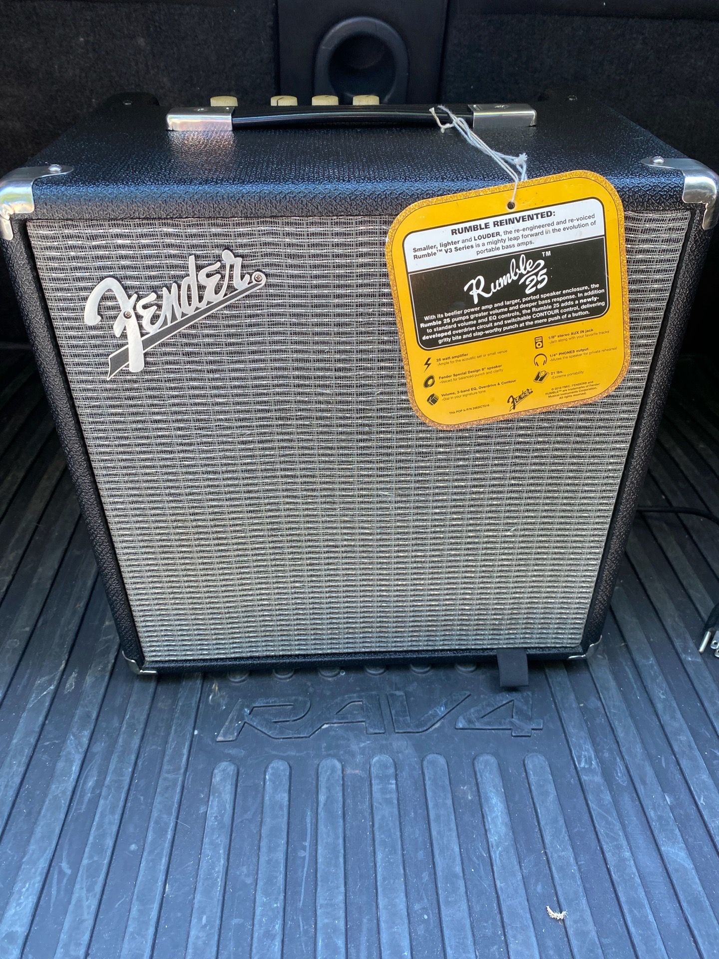Fender Rumble 25 V3 Bass Amplifier