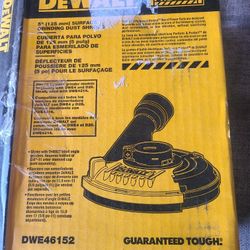 Dewalt 5" Surface Grinding Dust Shroud