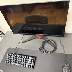 Gaming Monitor+Mouse+Keyboard+Mousepad