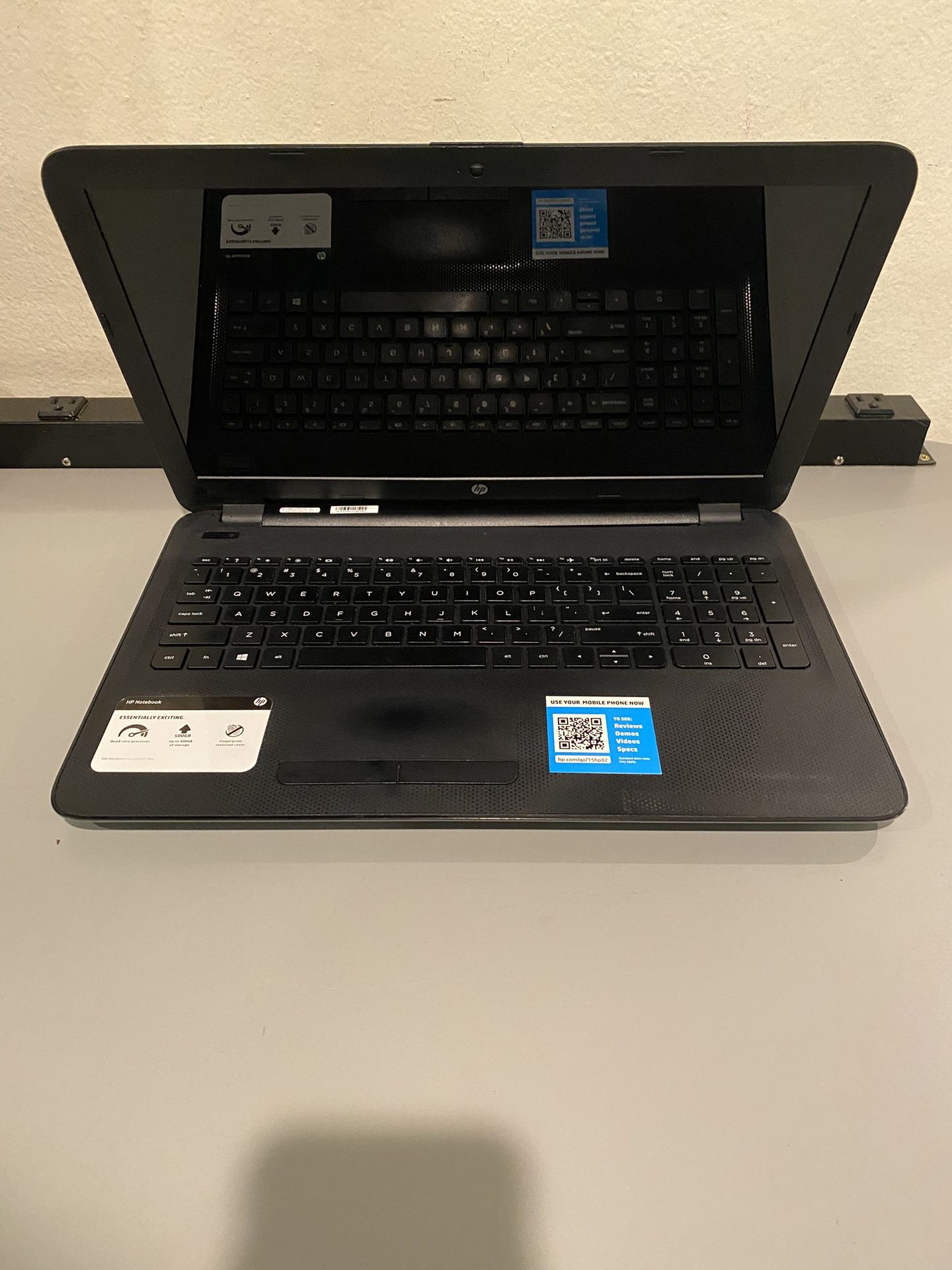 HP 15 AMD Quad Core with 512 MB Graphics 2021 Office HDMI Webcam