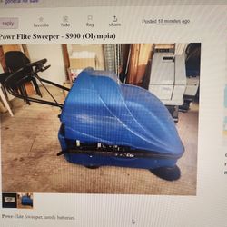 Powr Flite Floor Sweeper