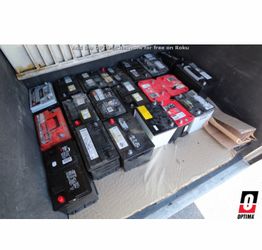 NEW AND USED BATTERIES